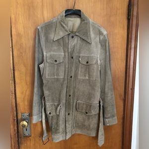 Vintage Levi’s suede jacket - capital E in Levi’s is vintage